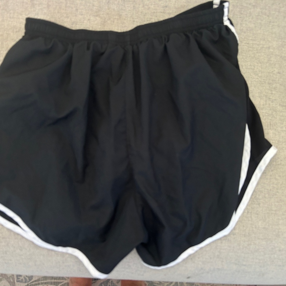 Nike Women Dri Fit Shorts - Black, Light Blue, Gray - Set of three Medium - Picture 9 of 10